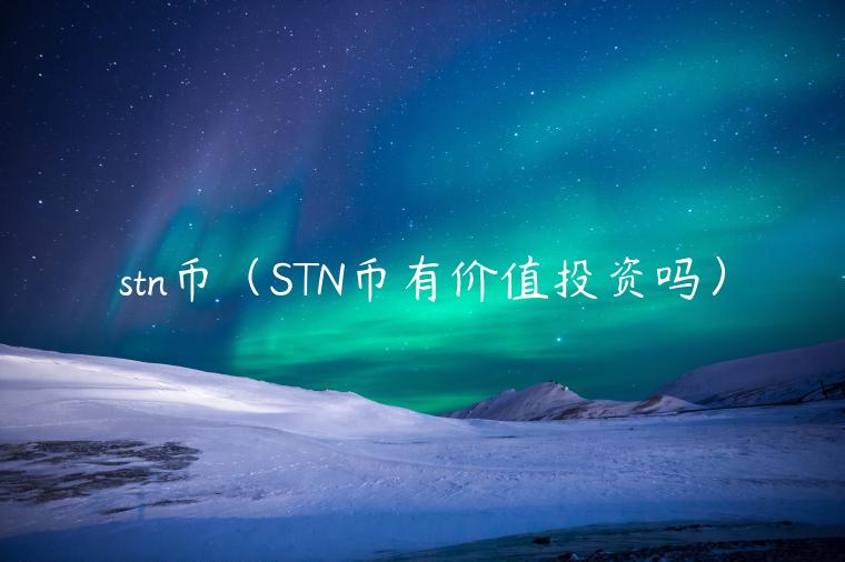 stn币（STN币有价值投资吗）