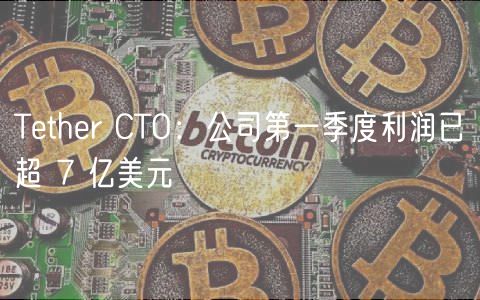 Tether CTO：公司第一季度利润已超 7 亿美元